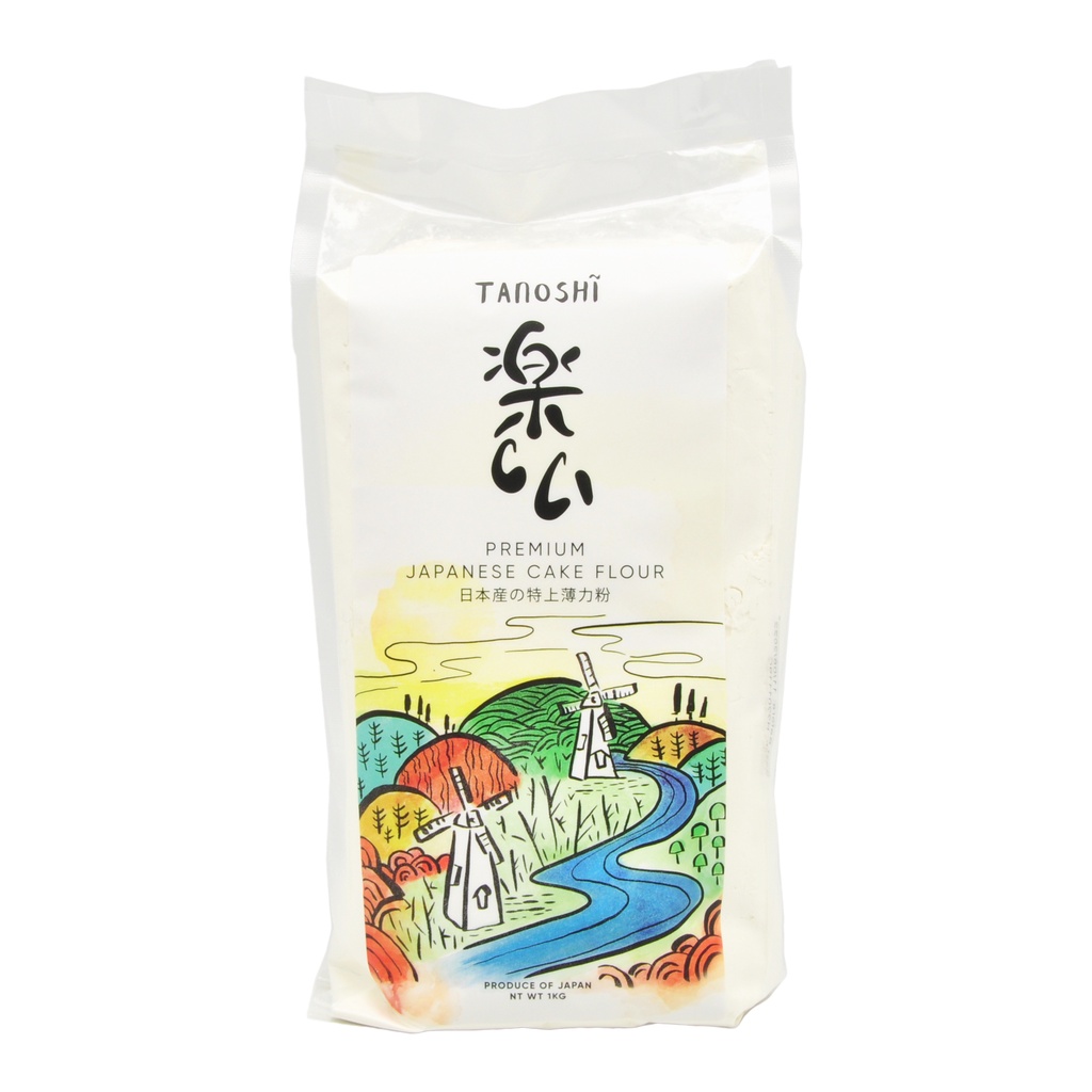 Tanoshi Premium Japanese Cake Flour 1kg Shopee Singapore