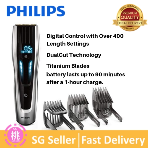 philips digital swipe cordless precision hair clipper