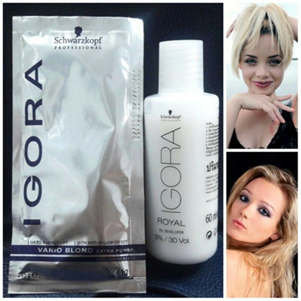 Schwarzkopf Igora Vario Blond Plus White Hair Bleach Lighter Kit