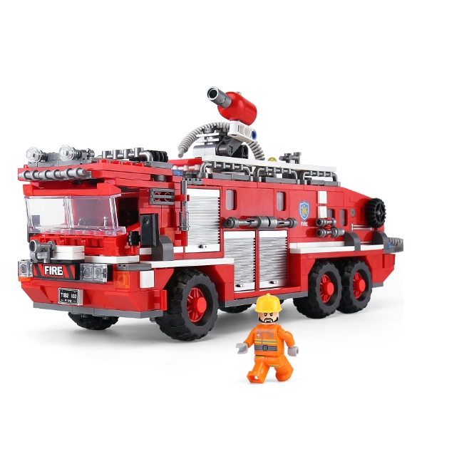 lego fire engine set