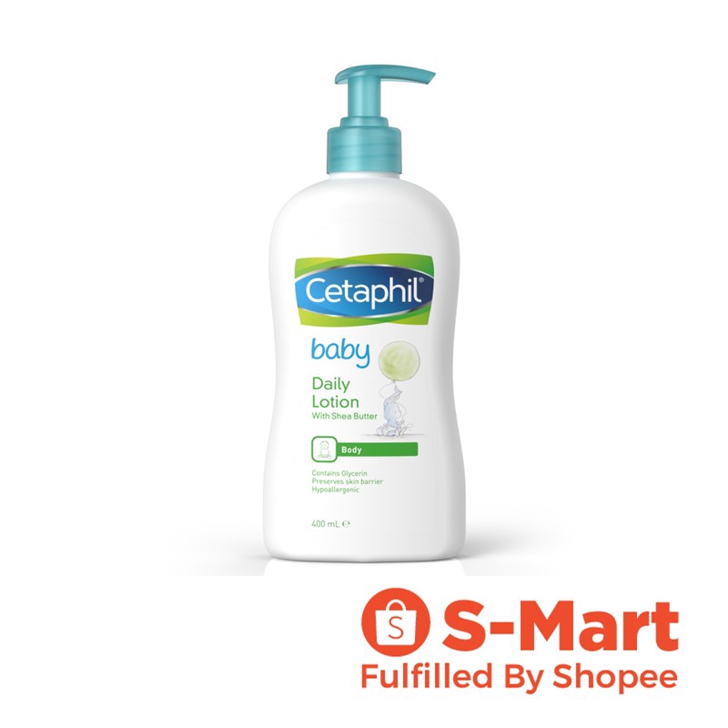 Cetaphil Baby Daily Lotion With Shea Butter 400ml, Packaging may vary ...