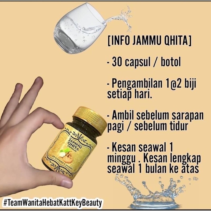 Jammu Qhita 100 Original Direct Agent Sg Seller Local Shipping Shopee Singapore