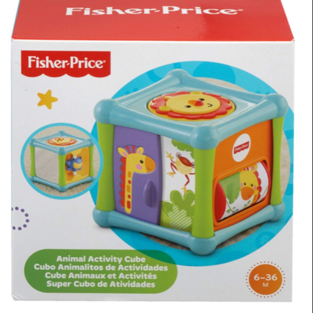 animal activity cube fisher price