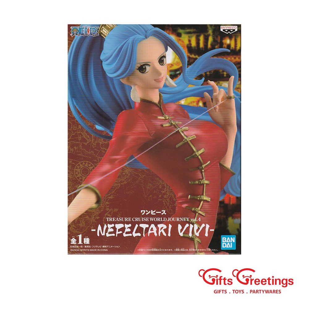 Banpresto One Piece Treasure Cruise World Journey Vol 4 Nefeltari Vivi Shopee Singapore