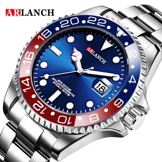 ARLANCH Hot Sell Men Quatrz Watch Sport Mens Watches Top Brand Luxury Waterproof Full Steel Quartz Clock Men Relogio Masculino