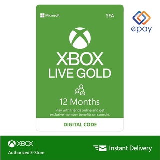 Xbox Live Gold : 12 Months - Instant Delivery