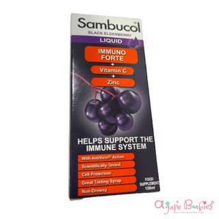 [Exp: 03/24] [Single Pc] Sambucol Immuno Forte (UK Version), 120 Ml (3 Years Up) #0