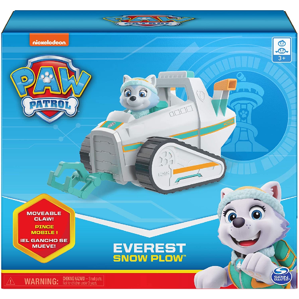 paw patrol everest snowmobile