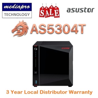 ASUSTOR AS5304T 4-Bay NAS with HDMI Output, 1.5GHz Quad-Core Processor ( without HDD )
