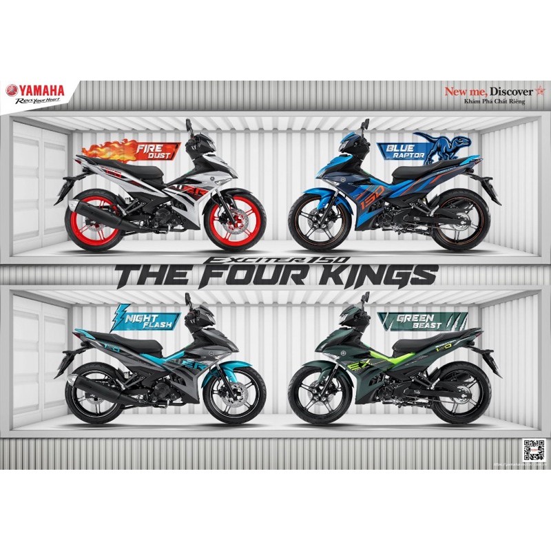 Coverset Exciter 2020 Ready Stock Original Shopee Singapore