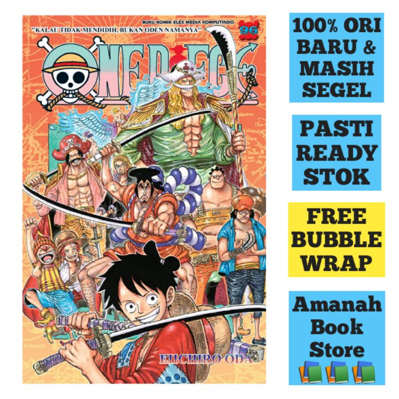 One Piece 96 Eiichiro Oda Shopee Singapore