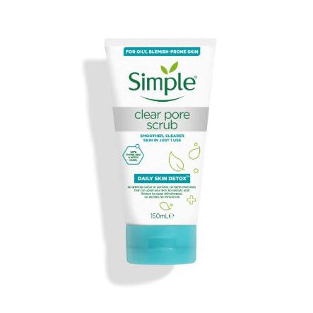 simple exfoliating scrub