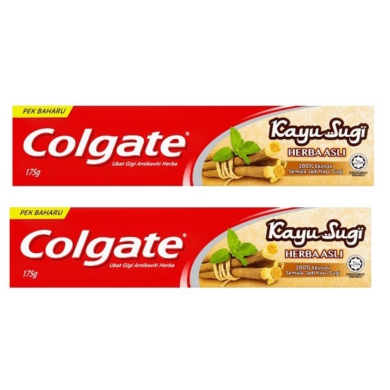 [ Bundle of 2 ] Colgate Kayu Sugi Natural Herbs Anticavity Toothpaste ...