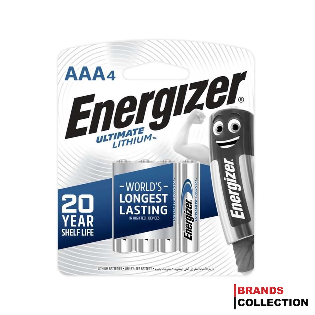 Energizer AAA Ultimate Lithium Battery, the world's longest lasting