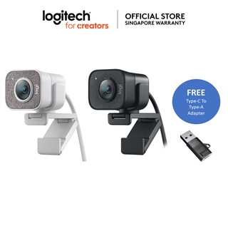 Logitech for Creators StreamCam - Premium Webcam for Streaming and Video Content Creation, Full HD 1080p 60 fps