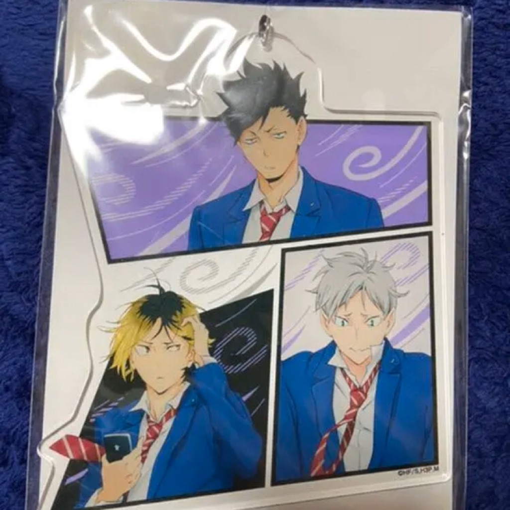 Haikyuu Acrylic Stand Keychain Big 6inch Nekoma Kenma Kuroo Levi Jump Festa 17 Shopee Singapore