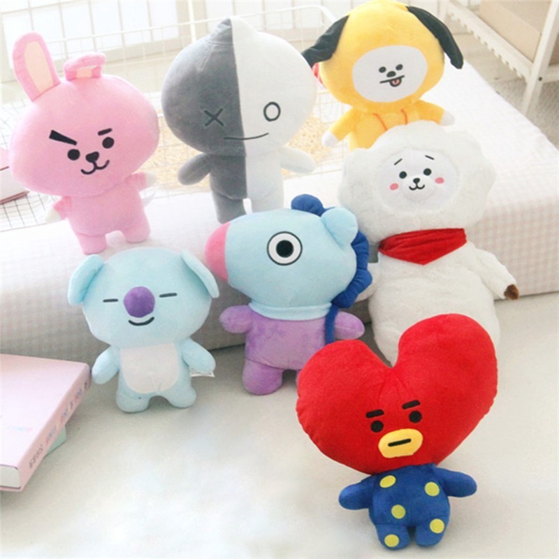 plush bts