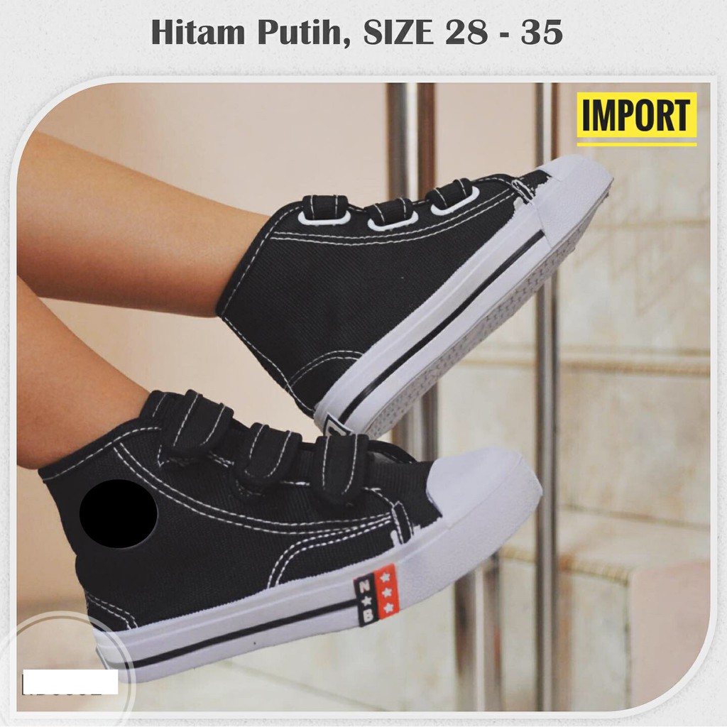 black velcro school shoes