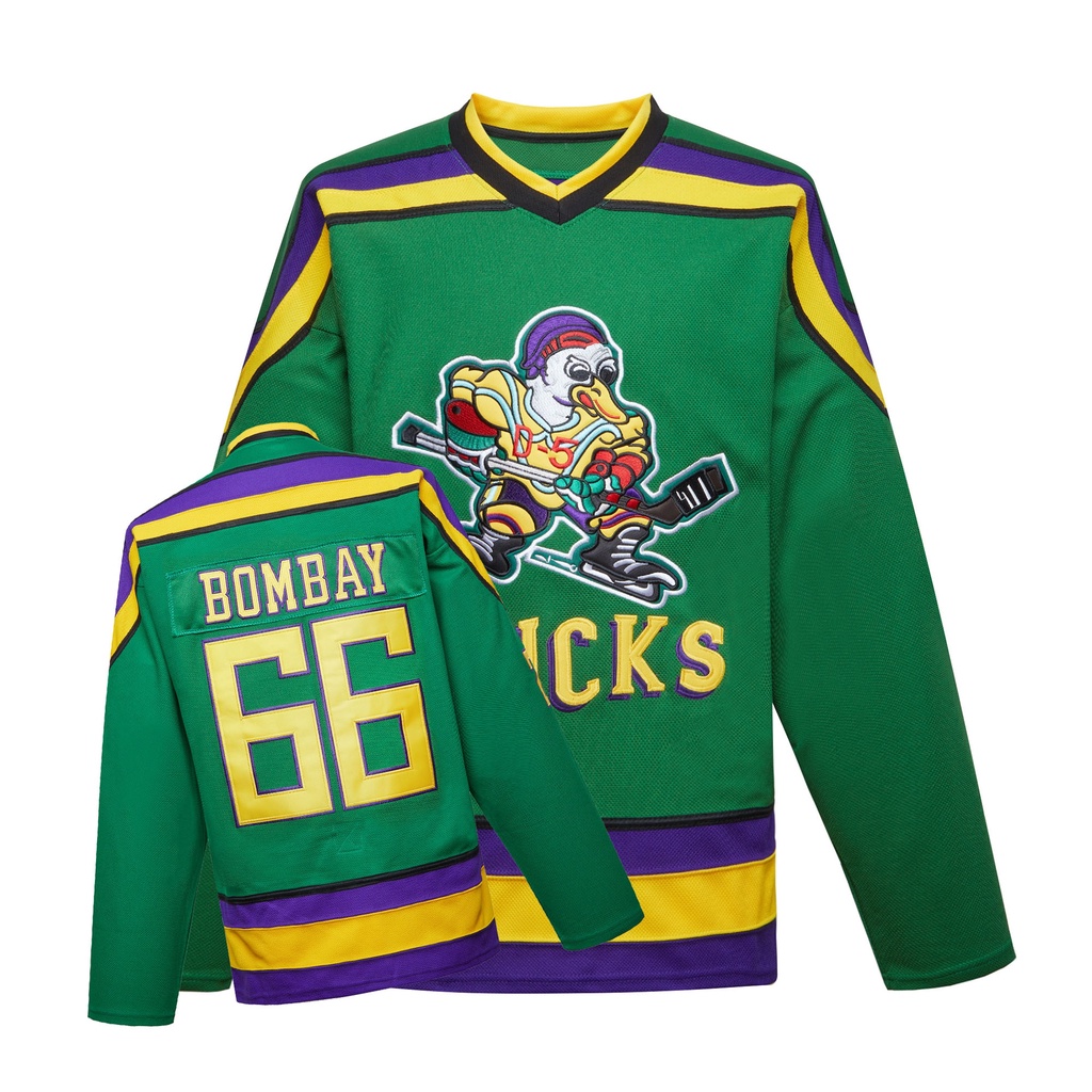 adidas Mighty Ducks Conway Authentic Jersey - Green, Men's Hockey