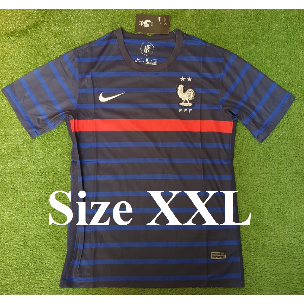 SIze Large XXL Jersey France France Home Euro 2020 2021 ...