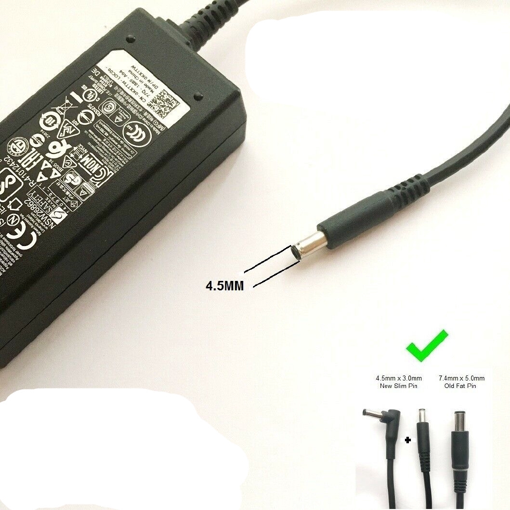 45w Charger For Dell Inspiron 13 7000 Series 7380 Bs Shopee Singapore