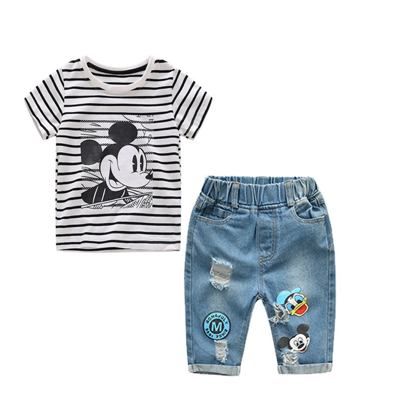 Summer Disney Mickey Mouse Clothing 