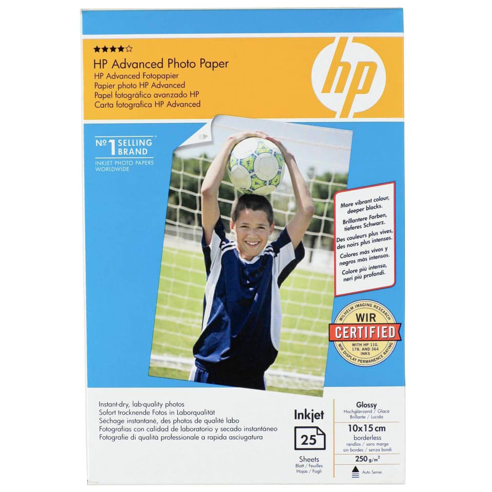 hp photo paper 10x15