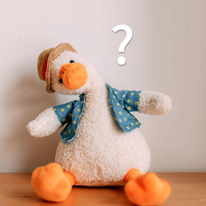 white duck soft toy