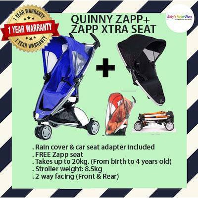 quinny zapp xtra seat