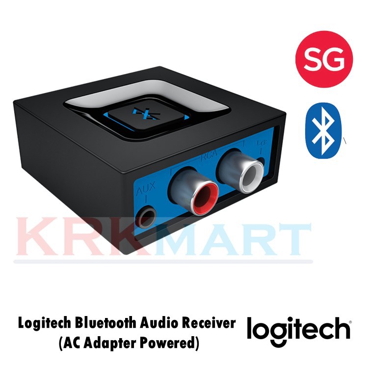 Ready Stock Logitech Bluetooth Audio Receiver Ac Adapter Powered Shopee Singapore