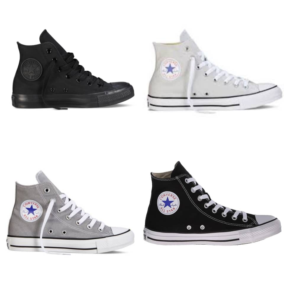 converse high cut black