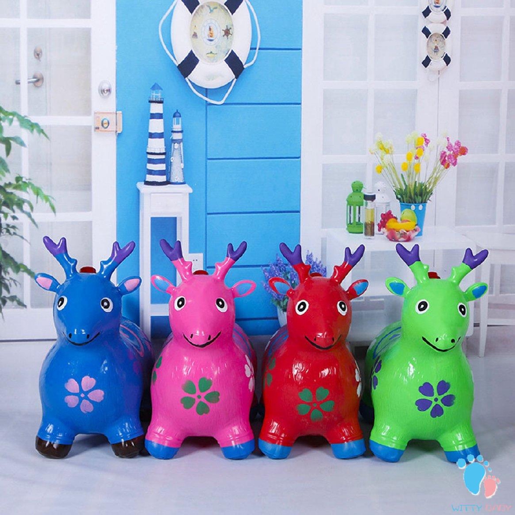 inflatable hopper animals