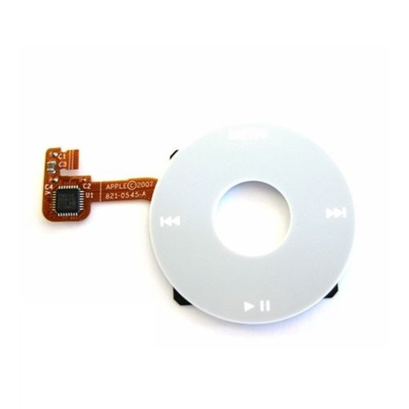 Click Wheel White Replacement Broken Fix Part For Ipod Classic Shopee Singapore