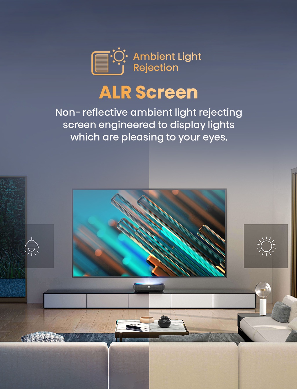 Hisense L9G 100" 120" 4K TriChroma Laser TV + ALR screen | 3000 Lumens ...