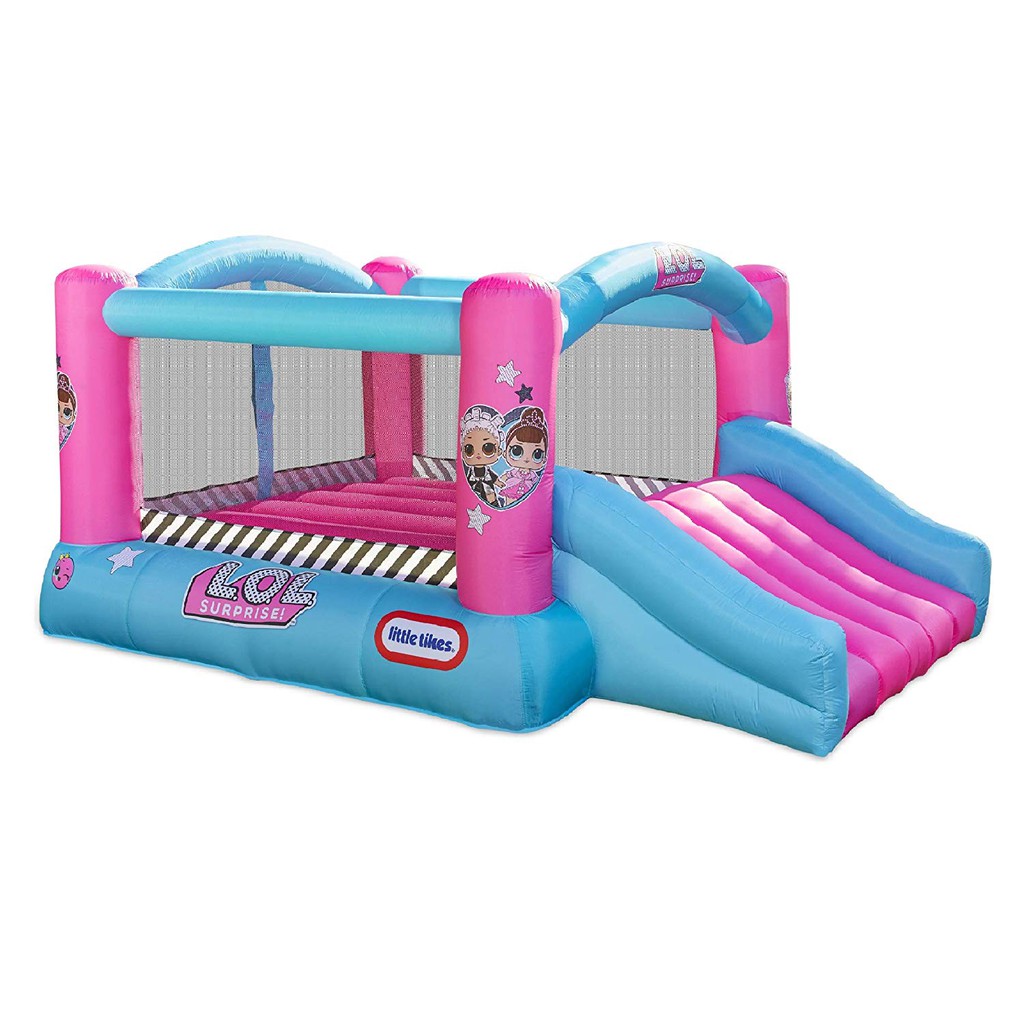 little tikes inflatable bounce house