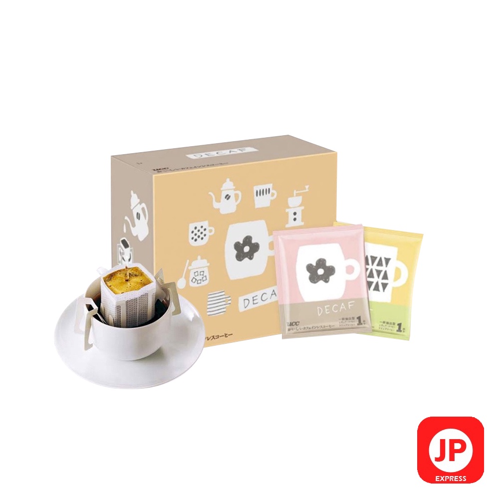 UCC Decaffeinated Drip Coffee 7g x 50pcs [NonCaffeine Regular Drip
