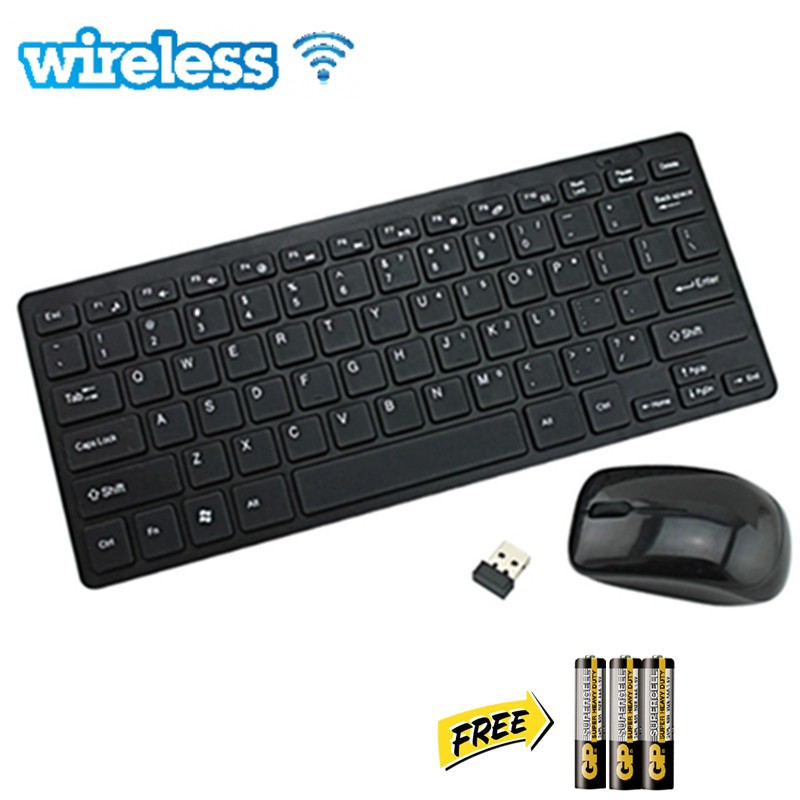 Wireless 2 4ghz Mini Keyboard And Wireless Mouse K 03 Shopee Singapore