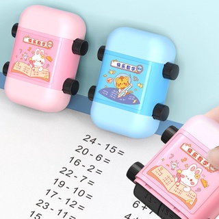Primary School Addition Subtraction Multiplication Division Stamp Practice Test Within 100 Educational Scrollable Math Toys