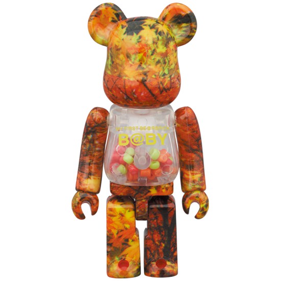 [BE@RBRICK] MY FIRST BEARBRICK B@BY AUTUMN LEAVES 