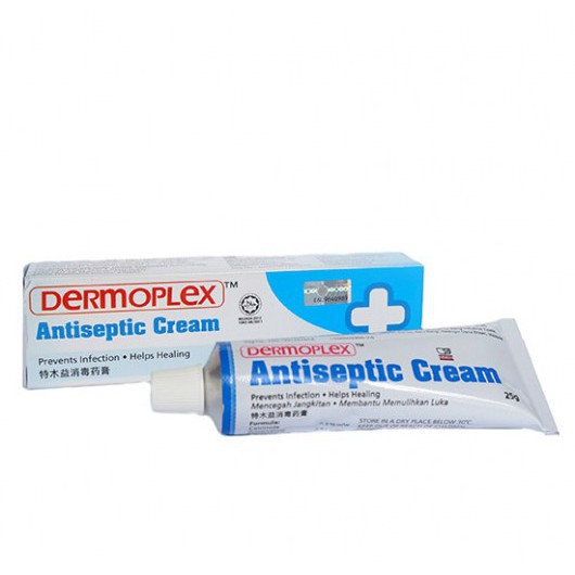 Shop Malaysia Dermoplex Antiseptic Cream 25g Shopee Singapore