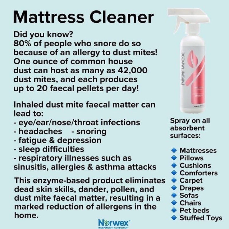 Can You Use Norwex Mattress Cleaner On Carpet