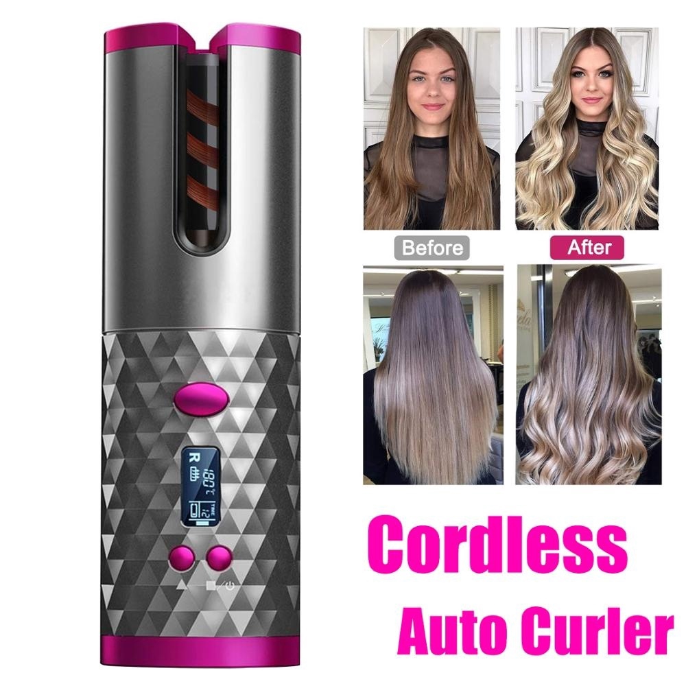 wireless automatic curling iron