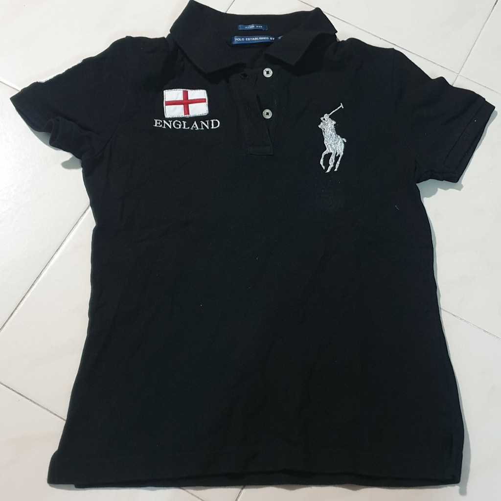 slim fit ralph lauren polo shirt