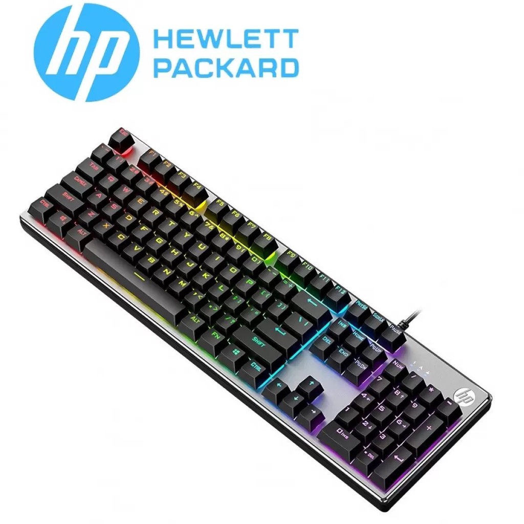 HP K500F Wired USB Mechanical Gaming RGB Keyboard with Height
