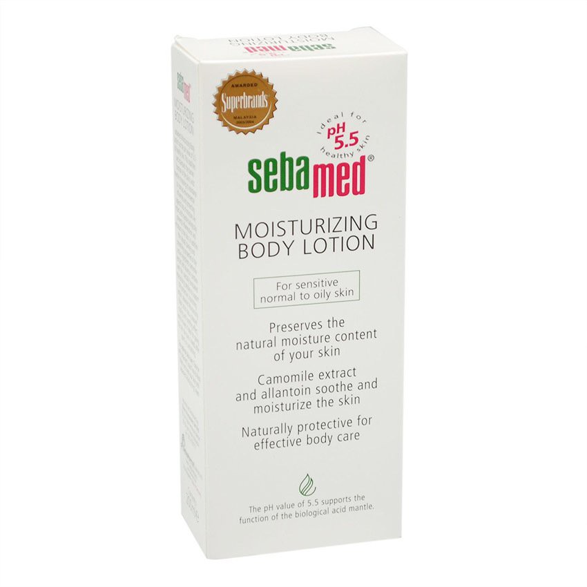sebamed moisturizing body lotion 200ml