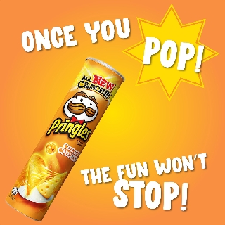 Pringles Galaxy Potato Chips, Cheesy Cheeze, 147g | Shopee Singapore