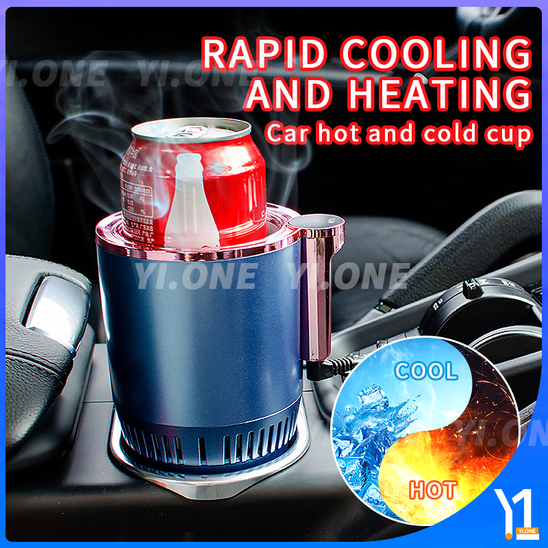Car Smart Hot And Cold Cup Fast Cooling And Heating Dual Use Hot And Cold Cup For Car And Home Shopee Singapore