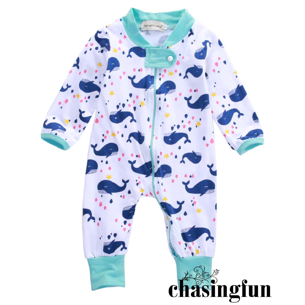 baby boy zipper romper