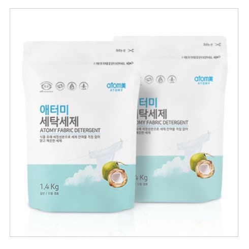 Atomy Plant-Based Fabric Detergent 1.4kg pouch (1x1.4kg) | Shopee Singapore