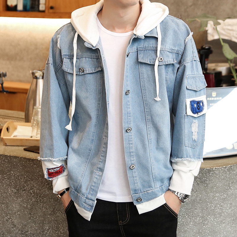 jacket jeans hoodie